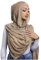 Txameru, Hijab für Frauen, Viskose, Muslimische Baumwolle, Mode, Hijab, Schal, CAMEL, Standard
