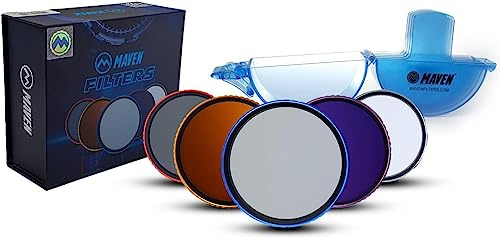 MAVEN Filters - Color Coded Magnetic Photography & Videography Filters (82mm)