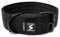 VITOMALIA® 4cm Breites Hundehalsband mit abstehender Neopren-Innenfütterung für Hunde, Schwarze Edelstahl-Dornschnalle, Hundehalsband mittelgroße Hunde (4cm/S = 35cm-45cm, Schwarz)