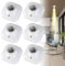Sporgo E27 Lampenfassungen Wandfassung Weiß: 6 Stück E27 Fassung mit Gewinde, E27 Lampenfassung ohne Kabel, E27 Lamp Socket Adapter für Keller Holzwand Garage Deckenfassung Wandmontage (A)