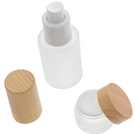 minkissy 2sets Nail Polish Remover Refillable Glass Bottle Spray Bottle Small Nail Gel Remover