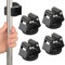 MUTUACTOR Porte - balai à balai magnétique,balai magnétique robuste pour outils de garage,garage cuisine buanderie rangement et organisation porte - balai puissant pour(4pc) …