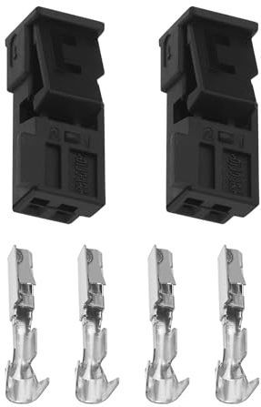 ECSiNG 2 Piezas Conectores de Mazo de Cables de Coche de 2 Pines A0305452828 Conector Eléctrico Impermeable con Terminales para Aparatos Eléctricos Automotrices