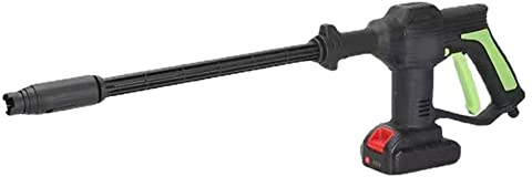 KASUISE Idropulitrice a Batteria Ricaricabile Idropulitrice Portatile 21V 2.0Ah Adatta per Lavaggio Auto/Giardino/Strumento di Pulizia Esterna