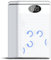 Deumidificatori per la casa, 2,126 g, deumidificatori portatili per bagno, camera da letto, cantina camper, con spegnimento automatico, timer, modalità sleep, luce LED a 7 colori, bianco