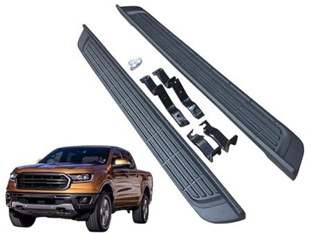 Nouveau design universel fixe camion Suv voiture 4x4 pieds marchepied pédale marchepieds Rails latéraux accessoires de barre Nerf Compatible Pour Ford Ranger 2015