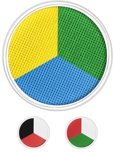 LOPHE Body Paint, 3 Colori Trucco Bambini Truccabimbi Face Paint, Sicuro e Lavabile, Pittura del Corpo Pittura Viso Professionale Colori per Pancia Gravidanza, Carnevale, Festa, 30g(4#)