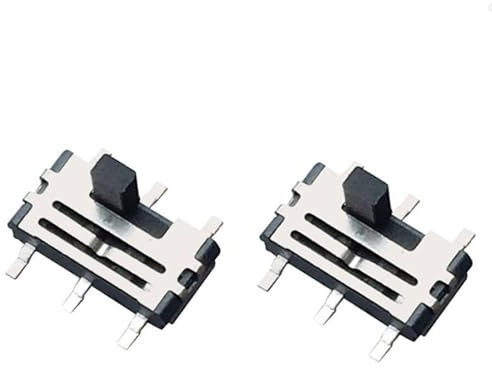 Mini interruptor deslizante de 6 pines, 2 posiciones, interruptor de palanca deslizante, interruptor de límite, 1 unidad