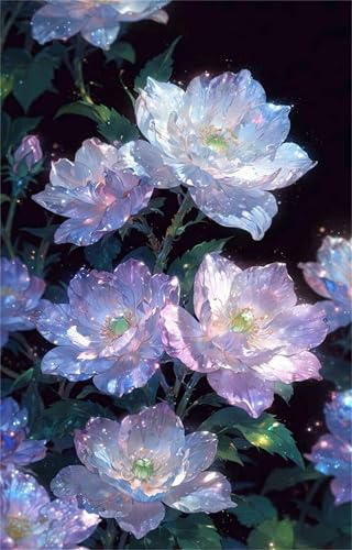 Puzzles 200 Pièces Adultes Fleurs Rose Pâle, Jeu de Patience et de Réflexion, Jeu éducatif Défi Jouets 200 Pièces Puzzles pour Adultes 35 x 25 cm