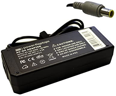 Power4Laptops Adattatore Alimentatore per Tablet Caricabatterie Compatibile con Lenovo Thinkpad X60 Tablet
