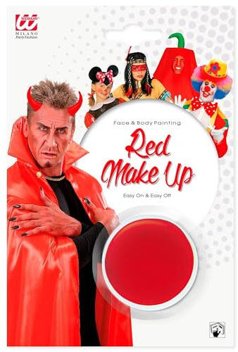 W WIDMANN MILANO Party Fashion - Make-Up, Theaterschminke in der Dose, 9,6 ml, Schminke, Mottoparty, Karneval, Halloween