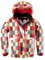 Brunotti Skijacke Winterjacke Jacke Snowboard Kapuze Hipertex rot gelb schwarz 116