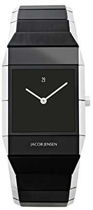 JACOB JENSEN Herren-Armbanduhr JACOB JENSEN SAPPHIRE Analog Quarz Edelstahl 550