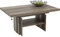Hela Tische, Couchtisch Wohnzimmertisch Jerome, Holzwerkstoff melaminbeschichtet, Wildeiche, ausziehbar 110-177cm, höhenverstellbar mit Lift 53-69cm