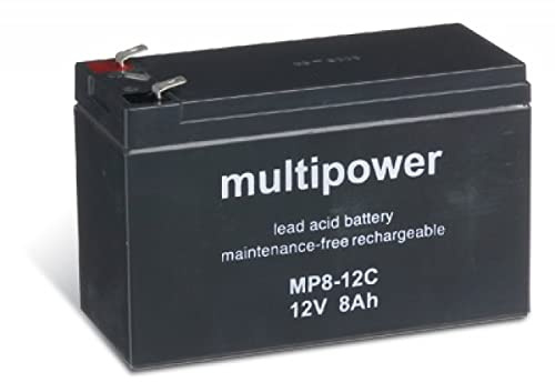 Powery Batería Plomo 12V 8Ah