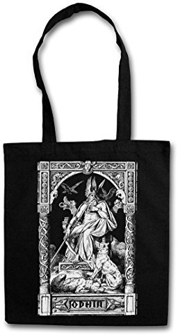 Urban Backwoods Odhin Viking Hipster Bag Beutel Stofftasche Einkaufstasche