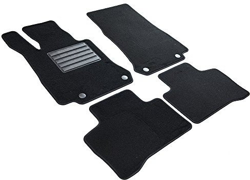 MDM SP-6377 Fußmatten Velours Autoteppich passend für Mercedes GLC (X253) (auch Plug-in Hybrid) 09.2015>06.2022