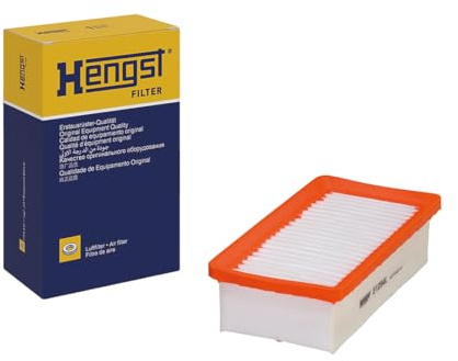 HENGST - Luftfilter E1254L - Luft-Filtereinsatz für KFZ | Hochwertiger Motorluftfilter für Otto- oder Dieselmotor - Schutz für Motoren - Wasserbeständig