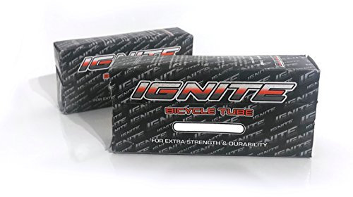 Ignite Fahrradschlauch, 27,5 x 2,1 / 650b, Presta-Ventil, Mountainbike, 2 Stück