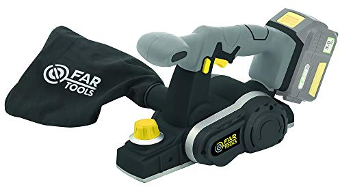 Fartools XF-PLANER Rabot sans fil 18V, largeur fers 100mm, profondeur réglable 0-1,5mm, vitesse de rotation 10000 tr/min. Vendu sans batterie
