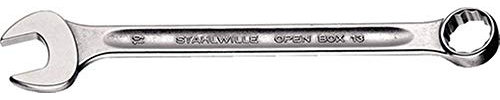 Stahlwille 13 Ring-Maulschlüssel Open-Box, 12 mm, 40081212 Silbern