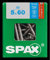 Vis Spax 'A2' Inox 60 x 5 mm - 50pcs