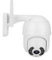 2 Mini caméra dôme PTZ, 1080P étanche WiFi 8 lumières Caméra de Surveillance extérieure de sécurité avec dôme Icsee Support Alarme de détection de Mouvement/Vidéo/Réduction du Bruit/Carte TF(UE)
