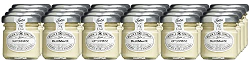 Wilkin & Sons Tiptree Maionese, 24 confezioni da 30 g mini vasetti in vetro