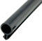10 m di plastica acciaio porta finestra striscia di tenuta in gomma siliconica porta finestra guarnizione di tiraggio tappo vuoto lampadina barb tubo guarnizione O tipo (piccolo O / 8 mm, nero)