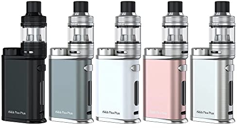 Box iStick Pico Plus Kit E-LEAF 75 W (Negro) equipado con 4 ml Atomizador Melo 4S Tank bobina EC-A Coil 0,3/0,5ohm Potenciado por Batería 18650 (batería excluida) Vaporizador E-Cigs - sin nicotina