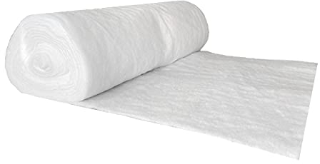 pemmiproducts Patchworkvlies aus Baumwolle 100 g/m², 1,5 m x 1m, ca. 1 cm dick, Volumenvlies, Polstervlies, Vliesstoff, Polsterwatte, Watte