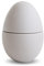 Cooee Design Bonbonniere aus Keramik in der Farbe Sand-Shell Handgefertigt, Maße: 10cm x 10cm x 18cm, HI-056-02-SA