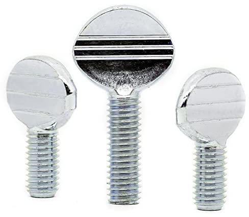 Lot de 10 vis papillon M6 (6 mm x 30 mm) en acier carbone AN264