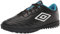 Umbro Herren Tocco 3 League Tf Fußball-Rasenschuh, schwarz/weiß/blau, 45 EU