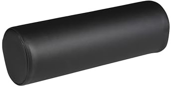 Dr. Paul Koch - Nacken- und Knierolle 40x13 cm Schwarz - Nacken- & Knierolle Aus Schaumstoff - Pflegeleichter Kunstlederbezug - Abwasch- & Desinfizierbar