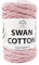 Cordino SWAN COTTON (2512 - Rosa Baby), filato per borse, cappelli, cestini, sottopiatti, pochette composizione 70% cotone riciclato 30% poliestere, Bobina 250 Grammi 250 metri