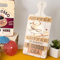 Doni Bomboniere 1 pz Tagliere o Sottopentola con Manico caffè Regalo di Natale Utile Lui Lei Mamma papà Cucina Sottopentola Idea Regalo Nataliza Economica Fai da Te