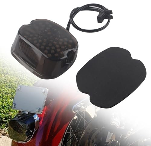 FINMOKAL Motorrad Rücklicht Bremse Blinker 1999-2015 Für Harley Sportster/Dyna Low/Street/Super Glide/Electra Glide/Softail Fat/Touring Road 1999-2016