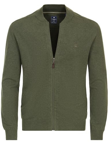Redmond - Regular Fit - Herren Strickjacke (Art.Nr.: 685), Größe:5XL, Farbe:Grün (622)