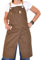 COROT Grembiule da vasaio 100% cotone, 2 lati tagliati, gambe divise, 2 grandi tasche, cinghie regolabili, per adulti, uomini, donne, per scultori, artigiani, vasaio