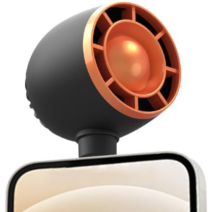 Ventilador para teléfono móvil, ventilador para teléfono móvil | Ventilador USB con rotación de 180 grados | Ventilador enchufable portátil de ahorro energético para colegas, amigos de familia