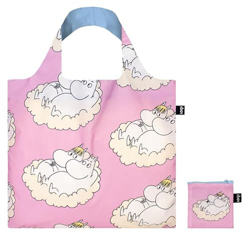 LOQI Einkaufstasche Recycled Moomi n Cloud Tote Bag, mehrfarbig