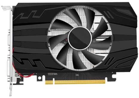 Swiixxer Carte Graphique GT730 2 Go GDDR5 128 Bits 40 Nm Carte Vidéo Compatible VGA+DVI+HDMl