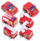 PHENOFICE Lot De 6 Voitures Miniatures À Traction Véhicules À Inertie Modèles De Voitures D'ingénierie pour Garçons Filles Jouet Éducatif