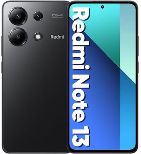 Xiaomi Smartphone Redmi Note 13 6,67 8 Go RAM 256 Go Noir （No NFC (Reconditionné)