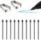 Tips/Nibs Replacement for Samsung Galaxy Tab S10+/S10 Ultra/S9/S9 Ultra/S8/S8+/S8 Ultra/S7/S7 FE/S6 Lite/S22/S23/S24/S25 Ultra S Pen (10 Black)