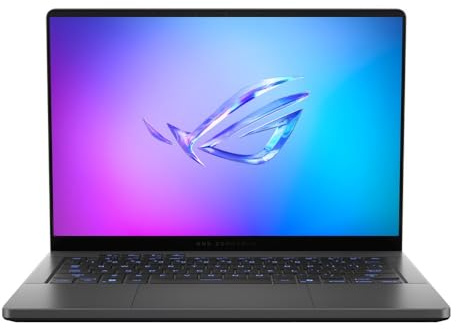 ASUS ROG Zephyrus G14 (2025) Gaming Laptop, 14 ROG Nebula OLED 3K, RTX 5070, AMD Ryzen 9 270, 32GB RAM, 1TB SSD, Win 11 H, Eclipse Gray, GA403UP-CS96