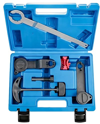Leikurvo Set di attrezzi per cinghia dentata, strumento di regolazione del motore compatibile con VAG(EA211) 1.0, 1.2, 1.4 Tsi, TFSi, 1.0 MPI, motori per VW Jetta/Seat/Skoda/VW/AUD A1 A3, 3 e 4