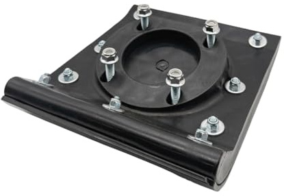 Stampferplatte für Wacker Neuson BS60Y | Robuste Fußplatte Stampfer inkl. 4 Edelstahlschrauben | Hochwertige Gummiplatte | Verdichter & Stampfplatte für Profi-Vibrationsplatte