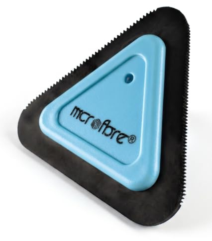 Haireaze Embedded Pet Hair Remover, Reusable 3-Edge Rubber Tool | Rubber Blade Rinses Clean with Water And Mild Soap. For Car Interiors, Carpets, Sofas, Boot Liners and Cat Trees